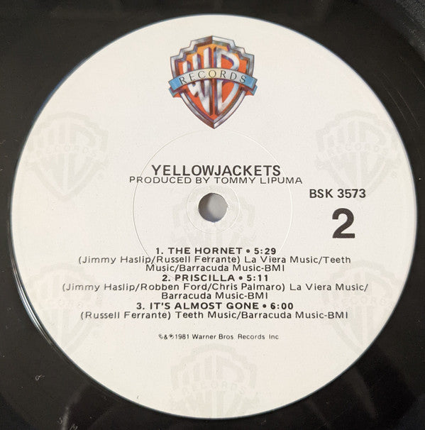 Yellowjackets - Yellowjackets (LP, Album, Win)