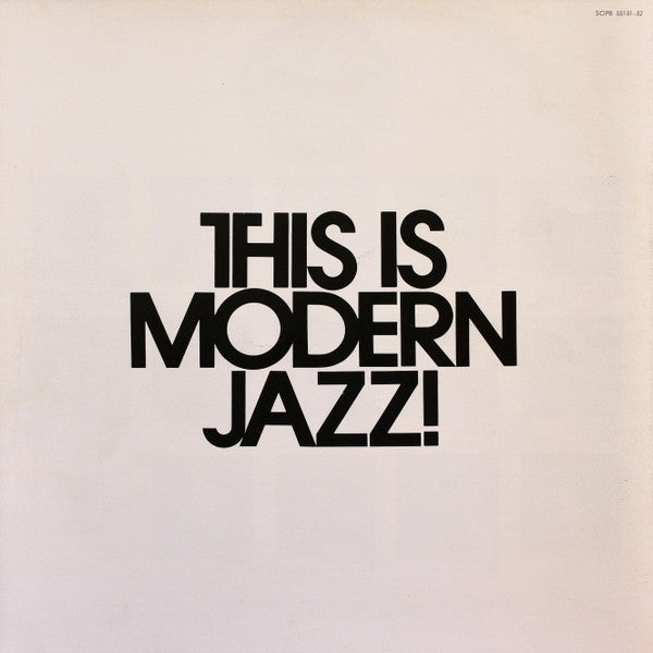 Various - This Is Modern Jazz! (2xLP, Comp, Promo, Box)