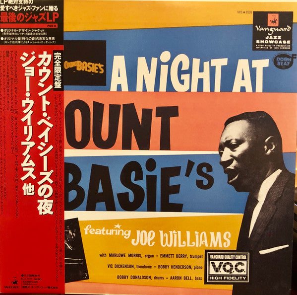 Joe Williams - A Night At Count Basie's (LP, Album, RE)