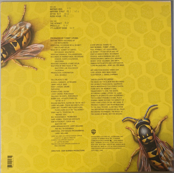 Yellowjackets - Yellowjackets (LP, Album, Win)