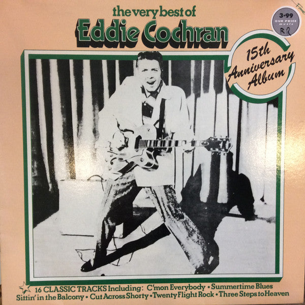 Eddie Cochran - The Very Best Of Eddie Cochran (LP, Comp, Mono, RE)