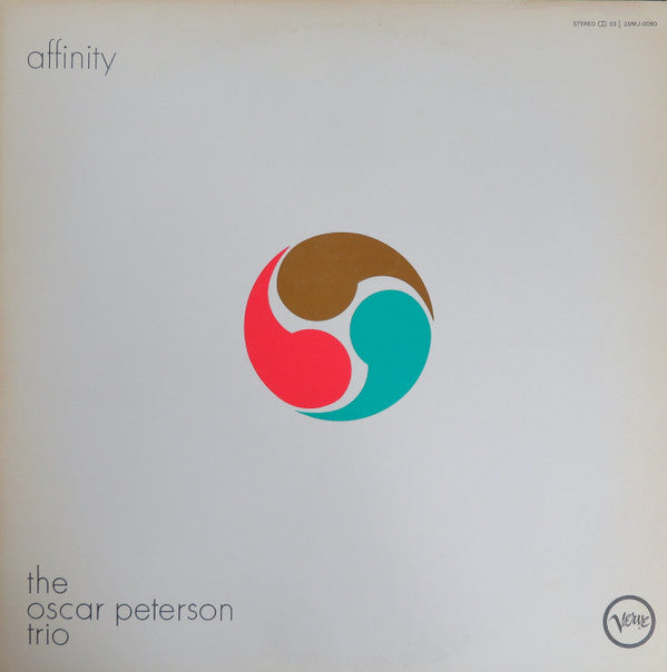 The Oscar Peterson Trio - Affinity (LP, Album, RE)