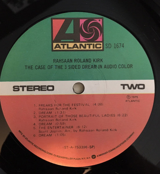 Roland Kirk - The Case Of The 3 Sided Dream In Audio Color(LP, Album)