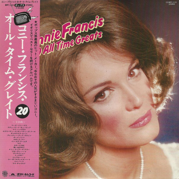 Connie Francis - 20 All Time Greats (LP, Comp)