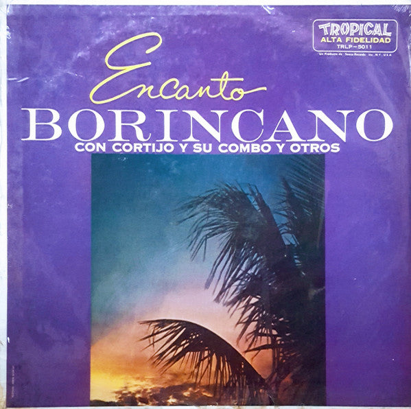 Various - Encanto Borincano Con Cortijo Y Su Combo Y Otros(LP, Comp...