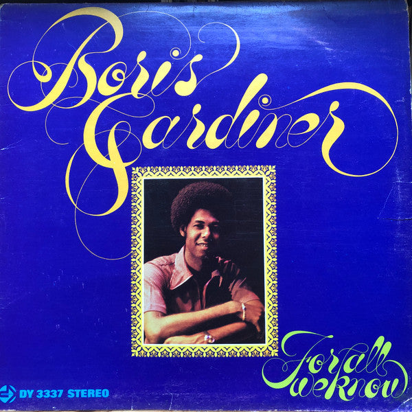 Boris Gardiner - For All We Know (LP, Album, RE)