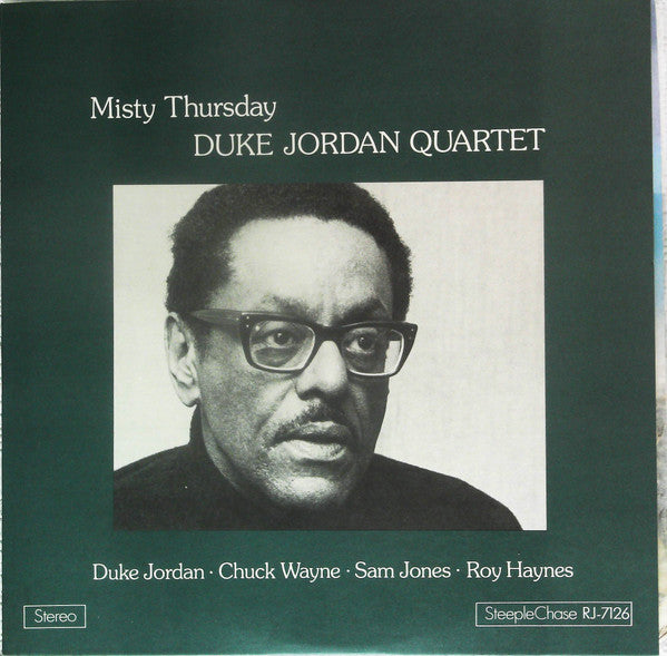 Duke Jordan Quartet - Misty Thursday (LP, Album)