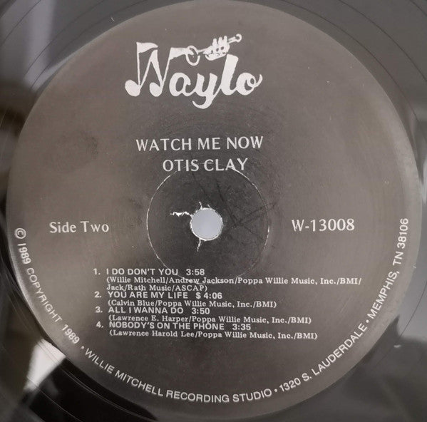 Otis Clay - Watch Me Now (LP, Album)