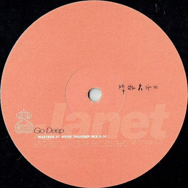 Janet* - Go Deep (12"", Single)