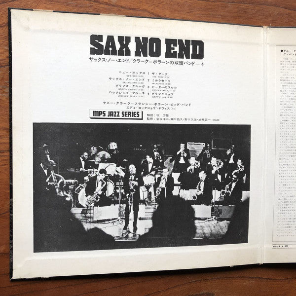 Clarke-Boland Big Band - Sax No End(LP, Album, Promo, Gat)