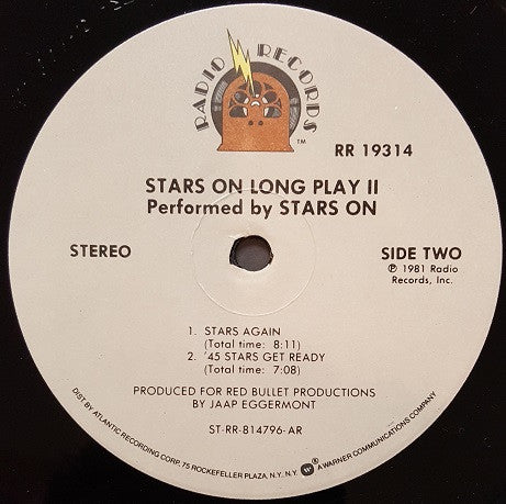 Stars On* - Stars On Long Play II (LP, Album, Mixed, All)