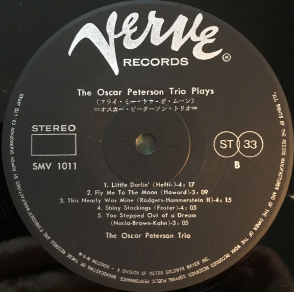 The Oscar Peterson Trio - The Oscar Peterson Trio Plays (LP, Album)