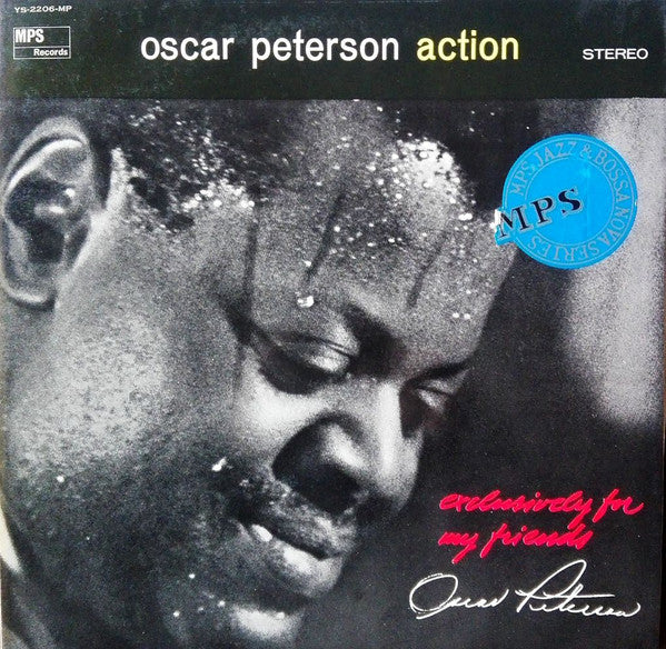 Oscar Peterson - Action (Exclusively For My Friends) (LP, Album, Gat)