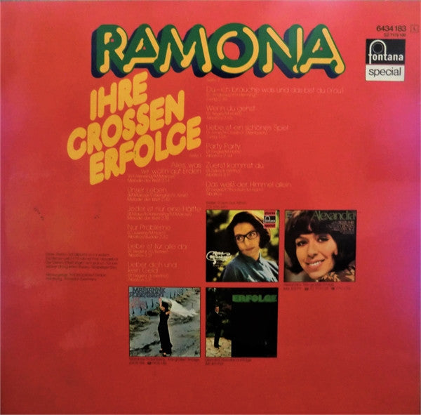 Ramona* - Ihre Grossen Erfolge (LP, Comp)