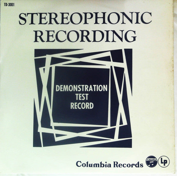 Various - Stereophonic Recording Demonstration Test Record (10"")