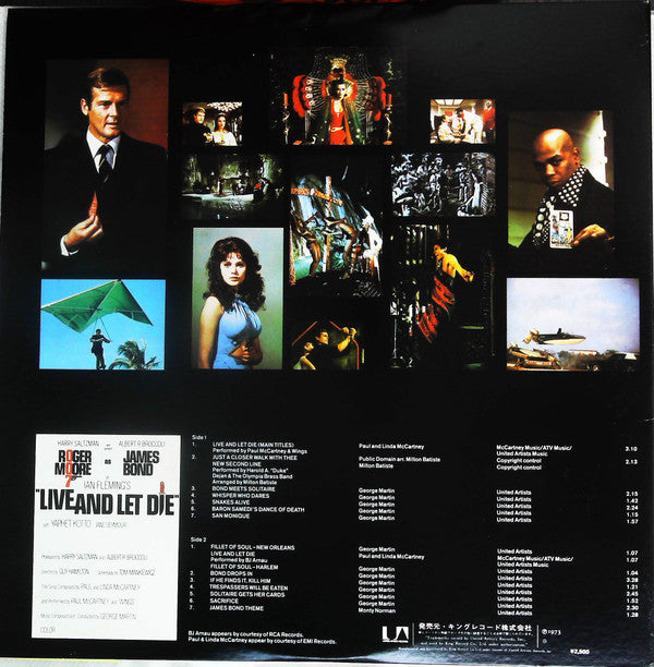 Various - 007/Live And Let Die (Original Motion Picture Soundtrack)...