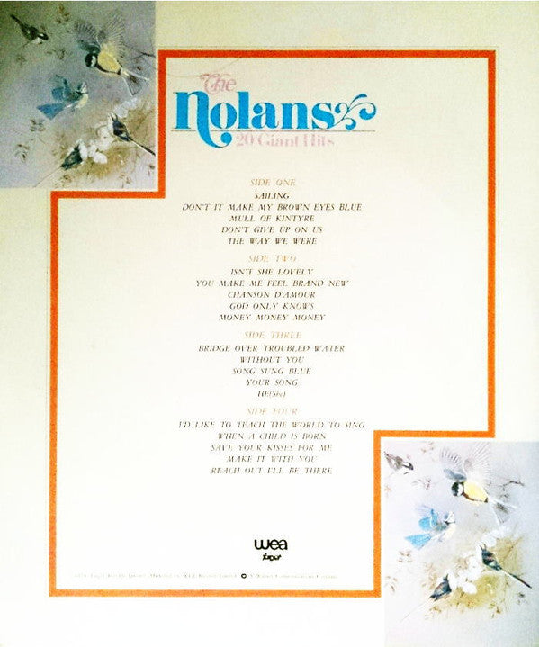 The Nolans - 20 Giant Hits (2x10"", Comp)