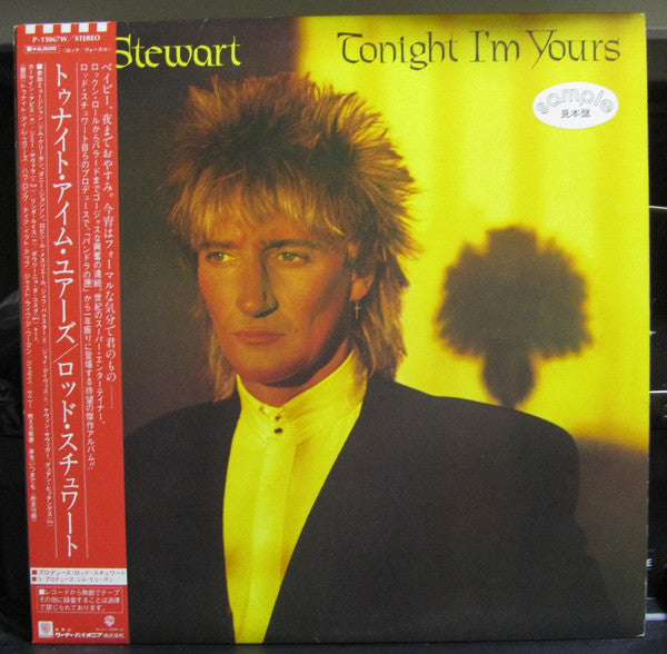 Rod Stewart - Tonight I'm Yours (LP, Album, Promo)