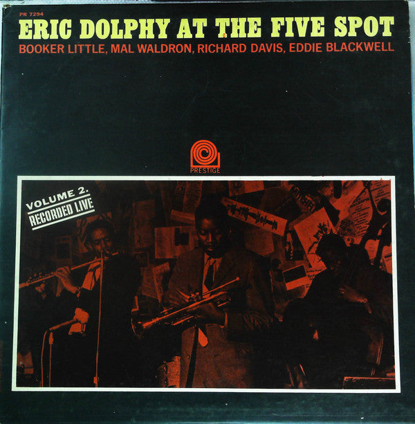 Eric Dolphy - At The Five Spot Volume 2 (LP, Album, RP)