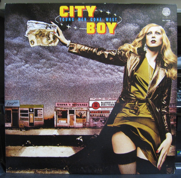 City Boy - Young Men Gone West  (LP, Album)