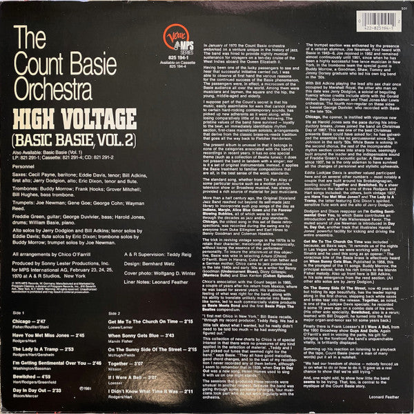 Count Basie Orchestra - High Voltage (Basic Basie, Vol. 2)(LP, RE)
