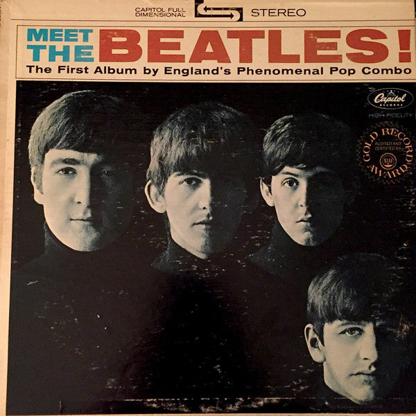 The Beatles - Meet The Beatles! (LP, Album, RE, Jac)