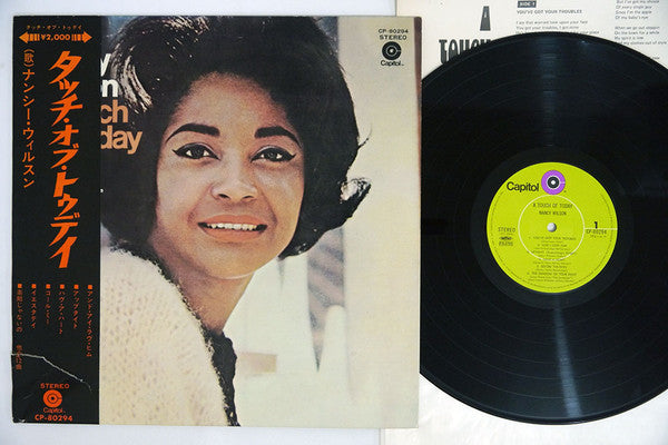 Nancy Wilson - A Touch Of Today (LP, Album, OBI)