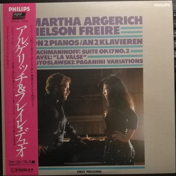 Martha Argerich - On 2 Pianos / An 2 Klavieren(LP, Album, dig)