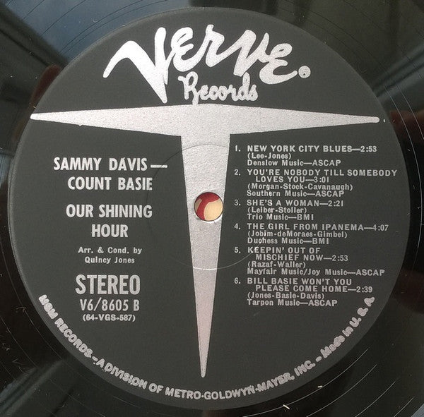 Sammy Davis*, Count Basie - Our Shining Hour (LP, Album)