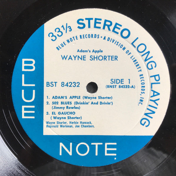 Wayne Shorter - Adam's Apple (LP, Album)
