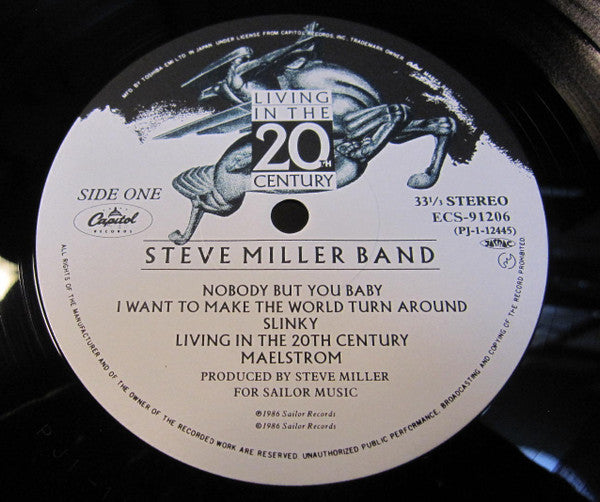 Steve Miller Band - Living In The 20th Century (LP, Album)