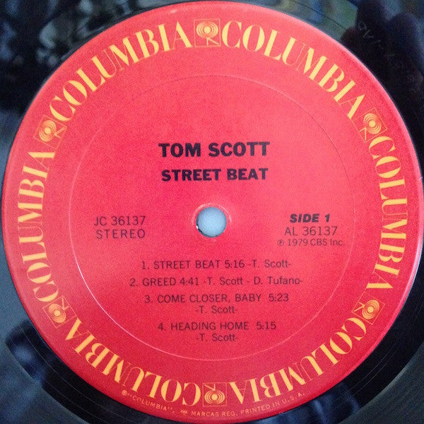 Tom Scott - Street Beat (LP, Album, San)