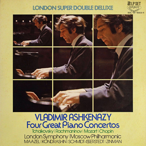 Vladimir Ashkenazy - Four Great Piano Concertos(2xLP)