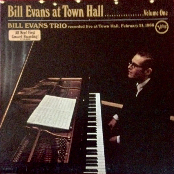 The Bill Evans Trio - Bill Evans At Town Hall (Volume One)(LP, Albu...