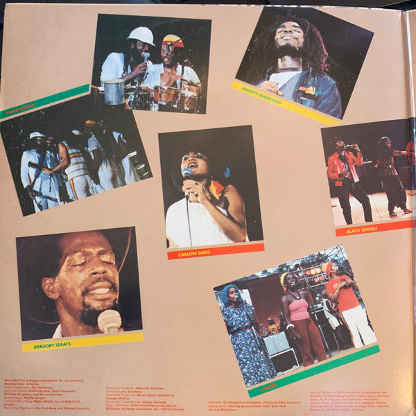 Various - Reggae Sunsplash '81 A Tribute To Bob Marley(2xLP, Album,...