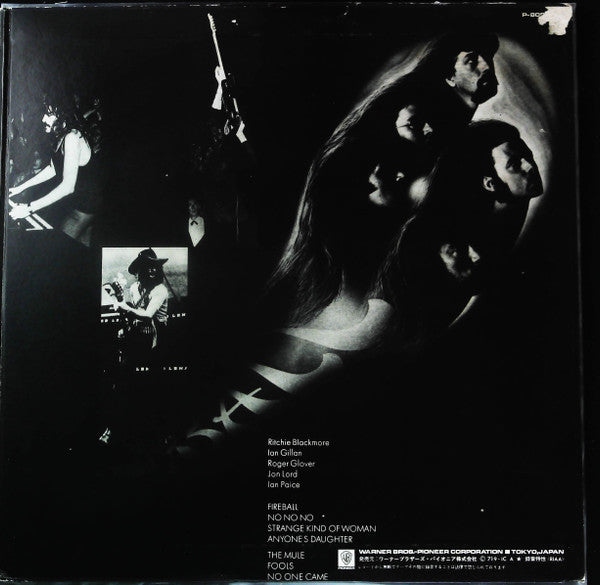 Deep Purple - Fireball (LP, Album, Gat)
