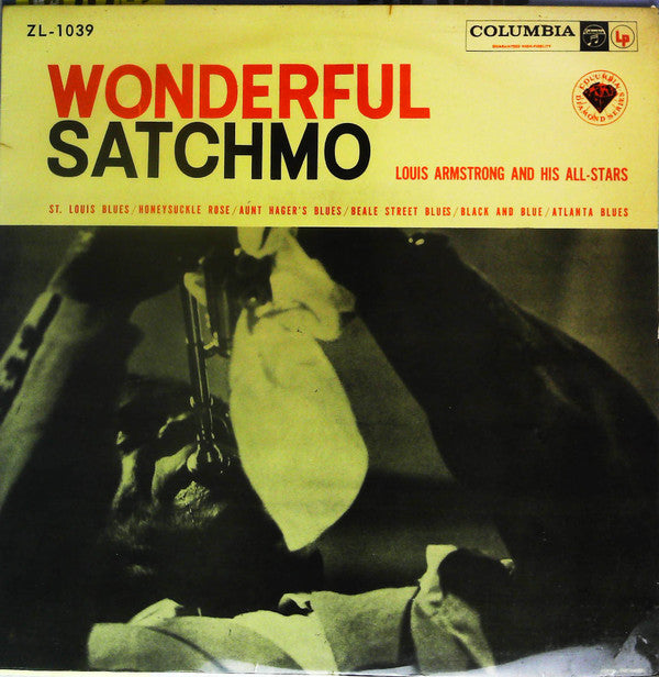 Louis Armstrong And His All-Stars - Wonderful Satchmo (10"", Album)