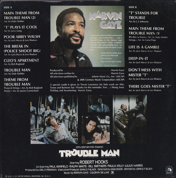 Marvin Gaye - Trouble Man (LP, Album)