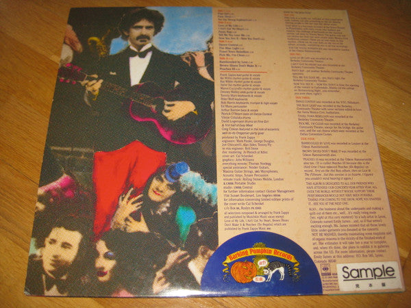 Frank Zappa - Tinseltown Rebellion (2xLP, Album, Promo, Gat)