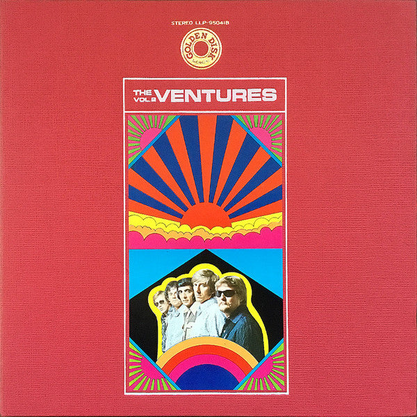 The Ventures - Golden Disk Vol.2 (2xLP, Album, Comp)