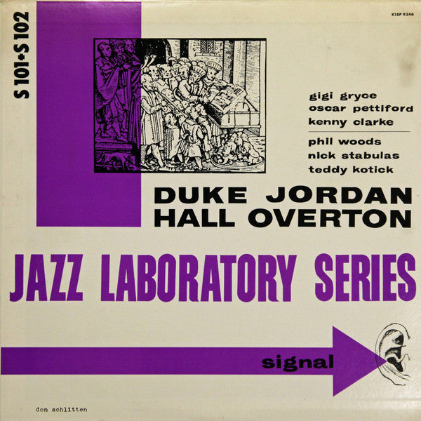 Duke Jordan / Hall Overton - Jazz Laboratory Series (LP, Comp, Mono)