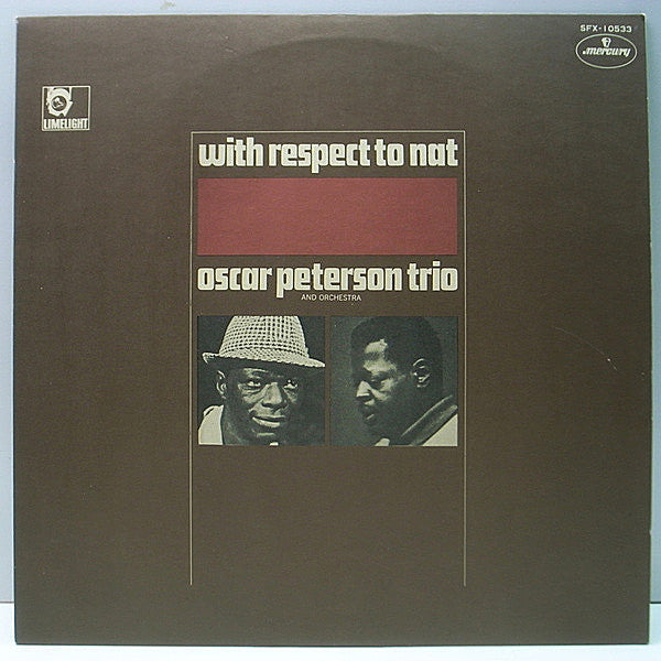 Oscar Peterson Trio* - With Respect To Nat (LP, Album, RE)