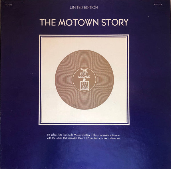 Various - The Motown Story (5xLP, Comp, Ltd + Box, RP)