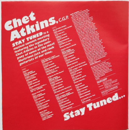 Chet Atkins - Stay Tuned (LP, Album)