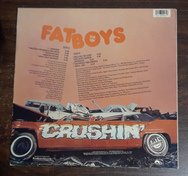 Fat Boys - Crushin' (LP, Album)