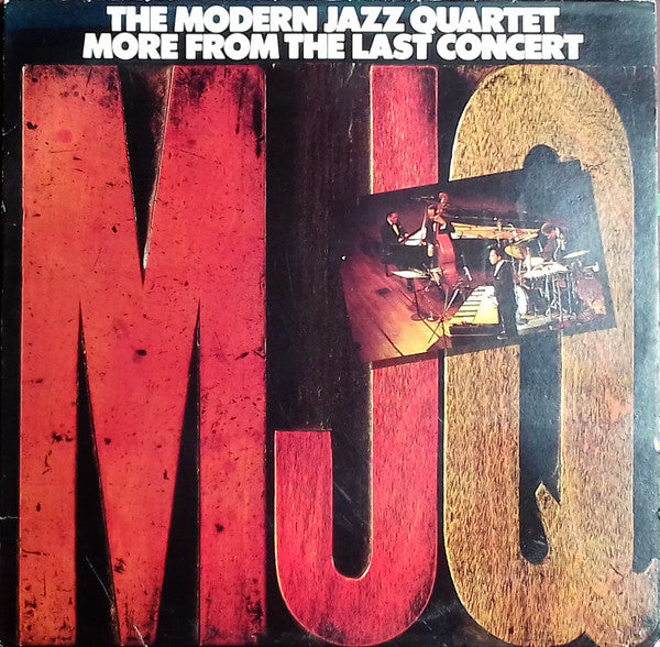 The Modern Jazz Quartet - More From The Last Concert (LP, Album, SP )
