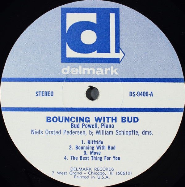 Bud Powell Trio* - Bouncing With Bud (LP, Album, RE)