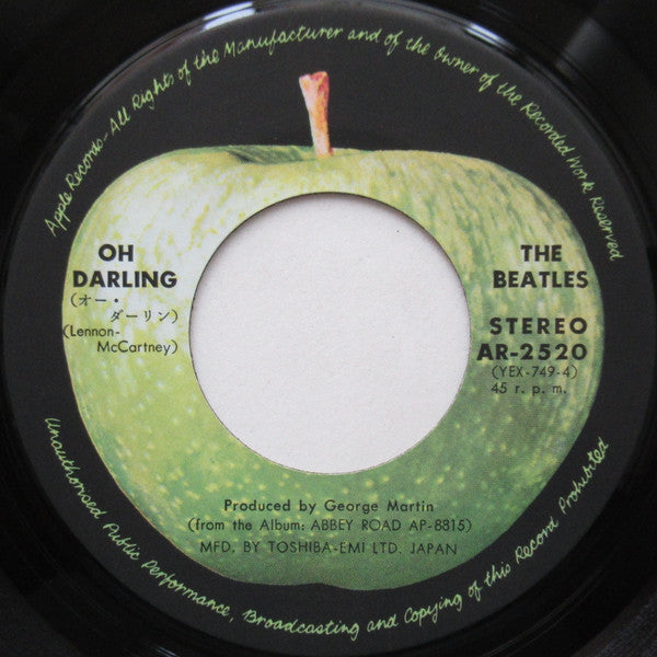 The Beatles - Oh Darling / Here Comes The Sun (7"", Single, RE)