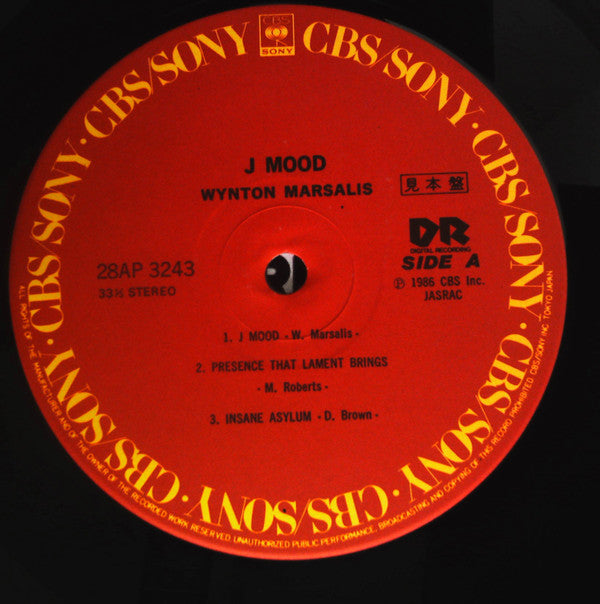 Wynton Marsalis - J Mood (LP, Album, Promo)