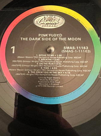 Pink Floyd - The Dark Side Of The Moon (LP, Album, MP, RE, Qua)